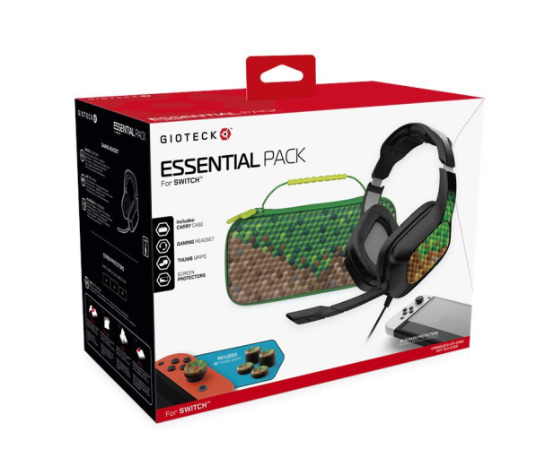 Gioteck Zestaw ESSENTIAL dla Nintedno Switch - 1466653 - zdjęcie